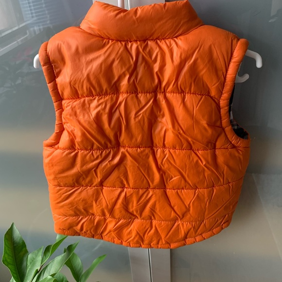 Orange Puffer Vest by Hooray by Cynthia Rowley - Picture 4 of 4